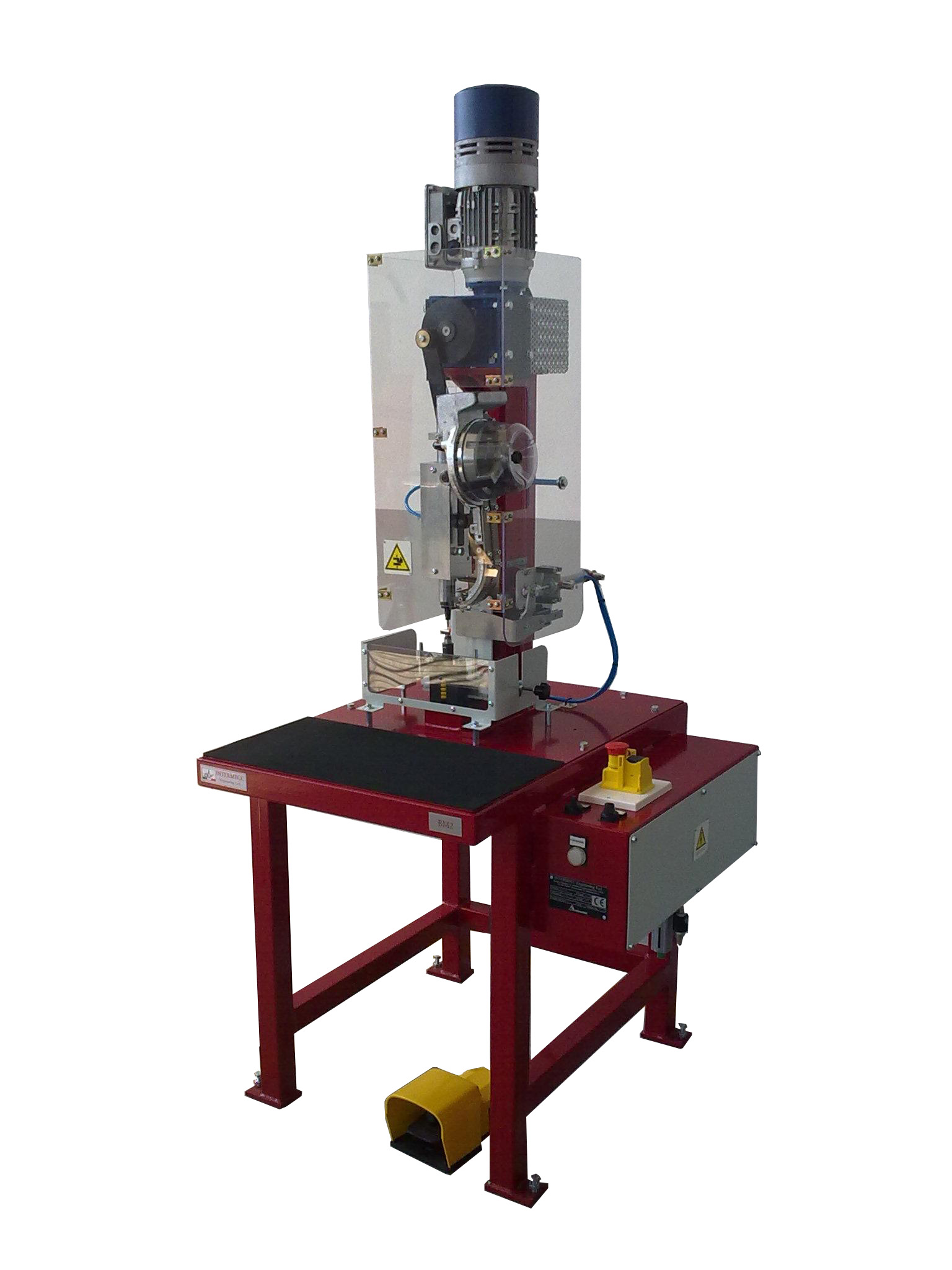  MANUAL RIVETING MACHINE (1 AND 2 RIVETS) WITH AUTOMATIC CENTERING DEVICE